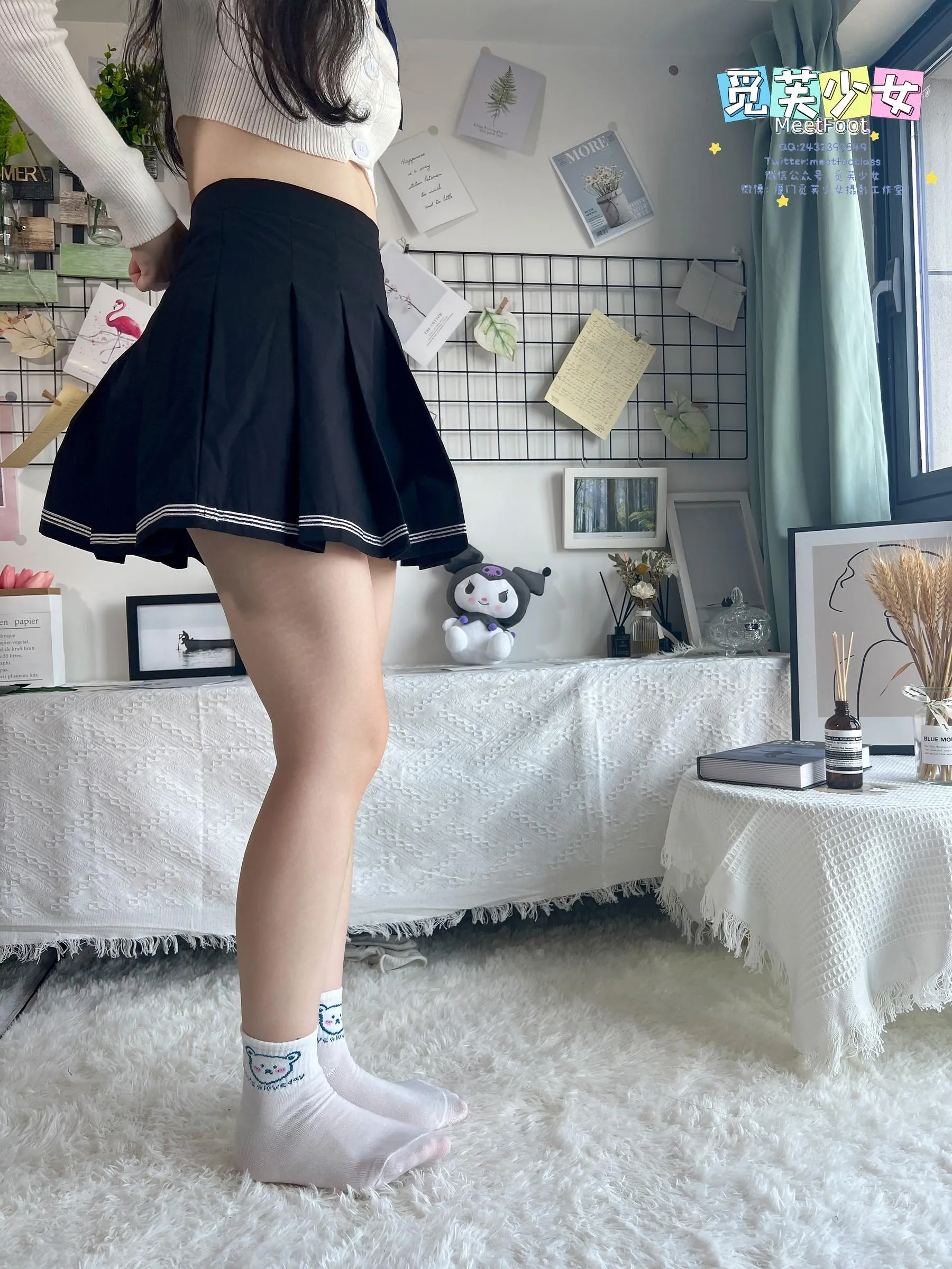 [觅芙少女]NO.018 JK短裙美少女-1 [105P]插图